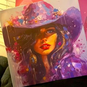 Beautiful cowgirl picture